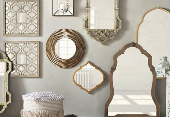 ¿Cómo decorar la habitación con espejos decorativos?